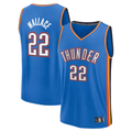 Trusc OC.Thunder #22 Cason Wallace Blue Fast Break Replica Player Stitched Jerseys - Icon Edition