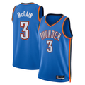Trusc OC.Thunder #3 Jalen Williams Blue Swingman Stitched Jerseys - Icon Edition