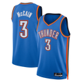 Trusc OC.Thunder #3 Jared McCain Blue Swingman Stitched Jerseys- Icon Edition