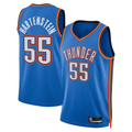 Trusc OC.Thunder #55 Isaiah Hartenstein Blue Swingman Player Stitched Jerseys - Icon Edition