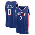 Trusc P.76ers #0 Tyrese Maxey  Royal Fast Break Replica Player Jerseys - Icon Edition