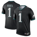 Trusc P.Eagles #1 Jalen Hurts Player Black Legend Stitched Jerseys
