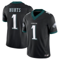 Trusc P.Eagles #1 Jalen Hurts Player Black Vapor F.U.S.E. Limited Stitched Jerseys