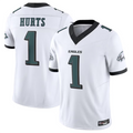 Trusc P.Eagles #1 Jalen Hurts Player White Vapor F.U.S.E. Limited Stitched Jerseys