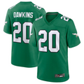 Trusc P.Eagles #20 Brian Dawkins Green Alternate Retired Player Game Stitched American Stitched Jerseys