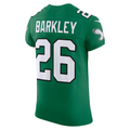 Trusc P.Eagles #26 Saquon Barkley Kelly Green Alternate Vapor F.U.S.E. Elite Stitched Jerseys