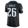 Trusc P.Eagles #26 Saquon Barkley Black Alternate Vapor F.U.S.E. Stitched Limited Jerseys