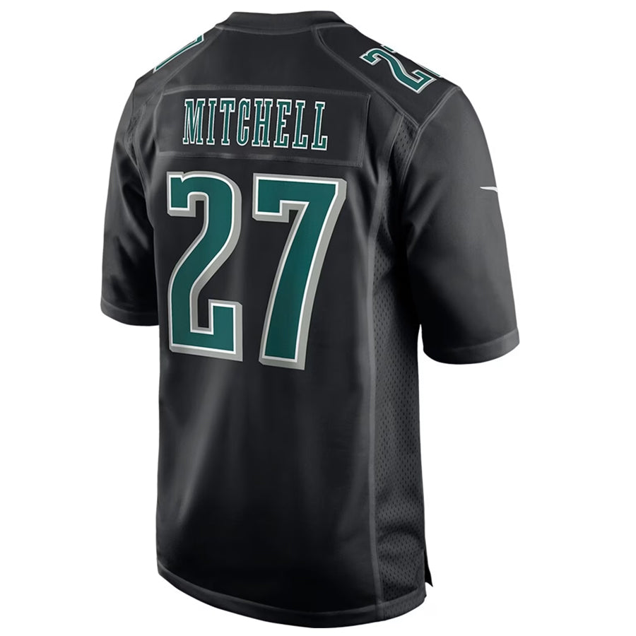 Trusc P.Eagles #27 Quinyon Mitchell Player Black Fashion Game Stitched Jerseys