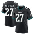 Trusc P.Eagles #27 Quinyon Mitchell Player Black Home Game Stitched Jerseys