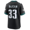 Trusc P.Eagles #33 Cooper DeJean Black 2024 Draft Alternate Player Game Jersey Stitched American Stitched Jersey