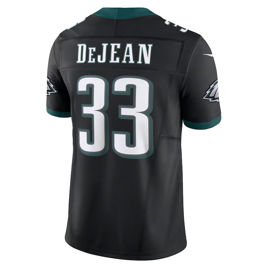 Trusc P.Eagles #33 Cooper DeJean Player Black Vapor F.U.S.E. Limited Stitched Jerseys