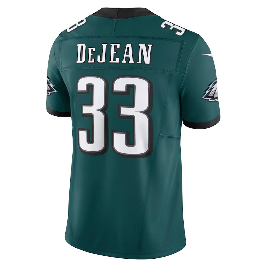 Trusc P.Eagles #33 Cooper DeJean Player Midnight Green Vapor F.U.S.E. Limited Stitched Jerseys
