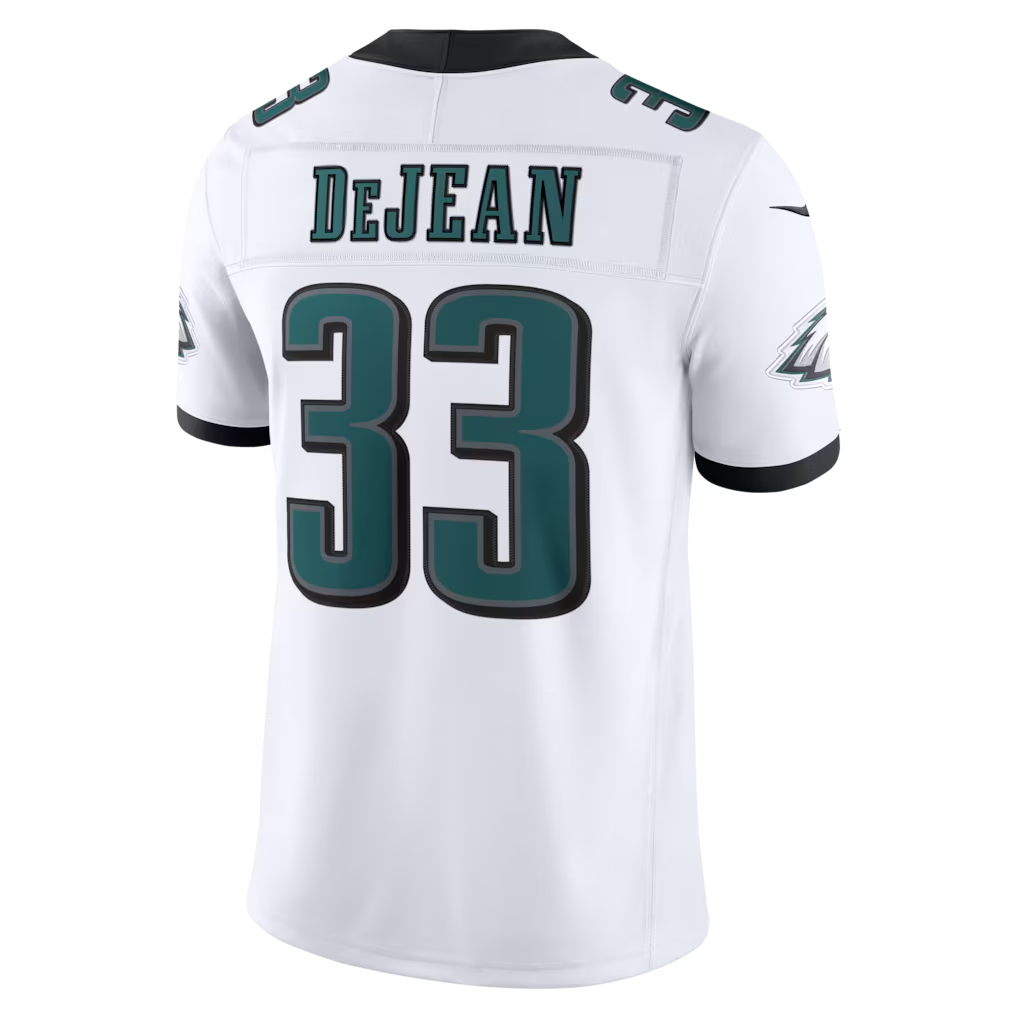 Trusc P.Eagles #33 Cooper DeJean White Vapor F.U.S.E. Stitched Limited  Stitched Jerseys