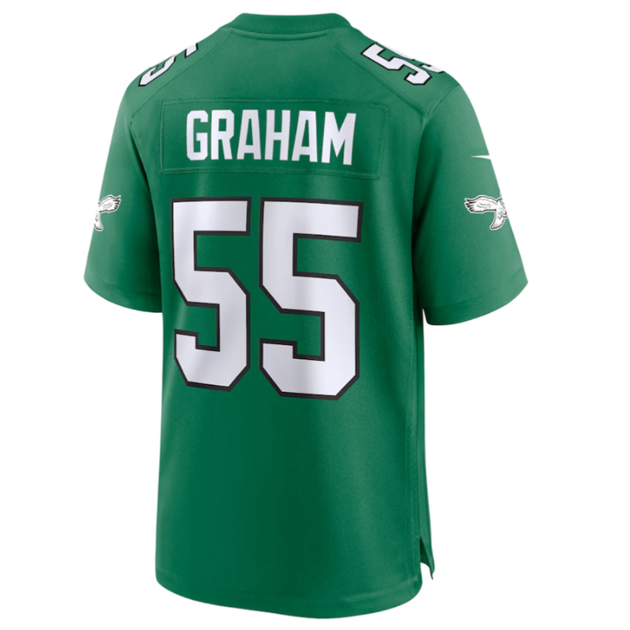 Trusc P.Eagles #55 Brandon Graham Green Alternate Game Jersey Stitched American Jerseys