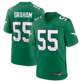 Trusc P.Eagles #55 Brandon Graham Kelly Green Alternate Game Stitched Jerseys