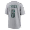 Trusc P.Eagles #6 DeVonta Smith Gray Atmosphere Fashion Game Stitched Jerseys