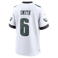 Trusc P.Eagles #6 DeVonta Smith White White Game Stitched Jerseys