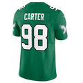 Trusc P.Eagles #98 Jalen Carter Green Alternate Vapor F.U.S.E. Limited Jersey Stitched American Stitched Jersey