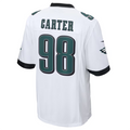 Trusc P.Eagles #98 Jalen Carter White Game Jersey Stitched American Stitched Jersey
