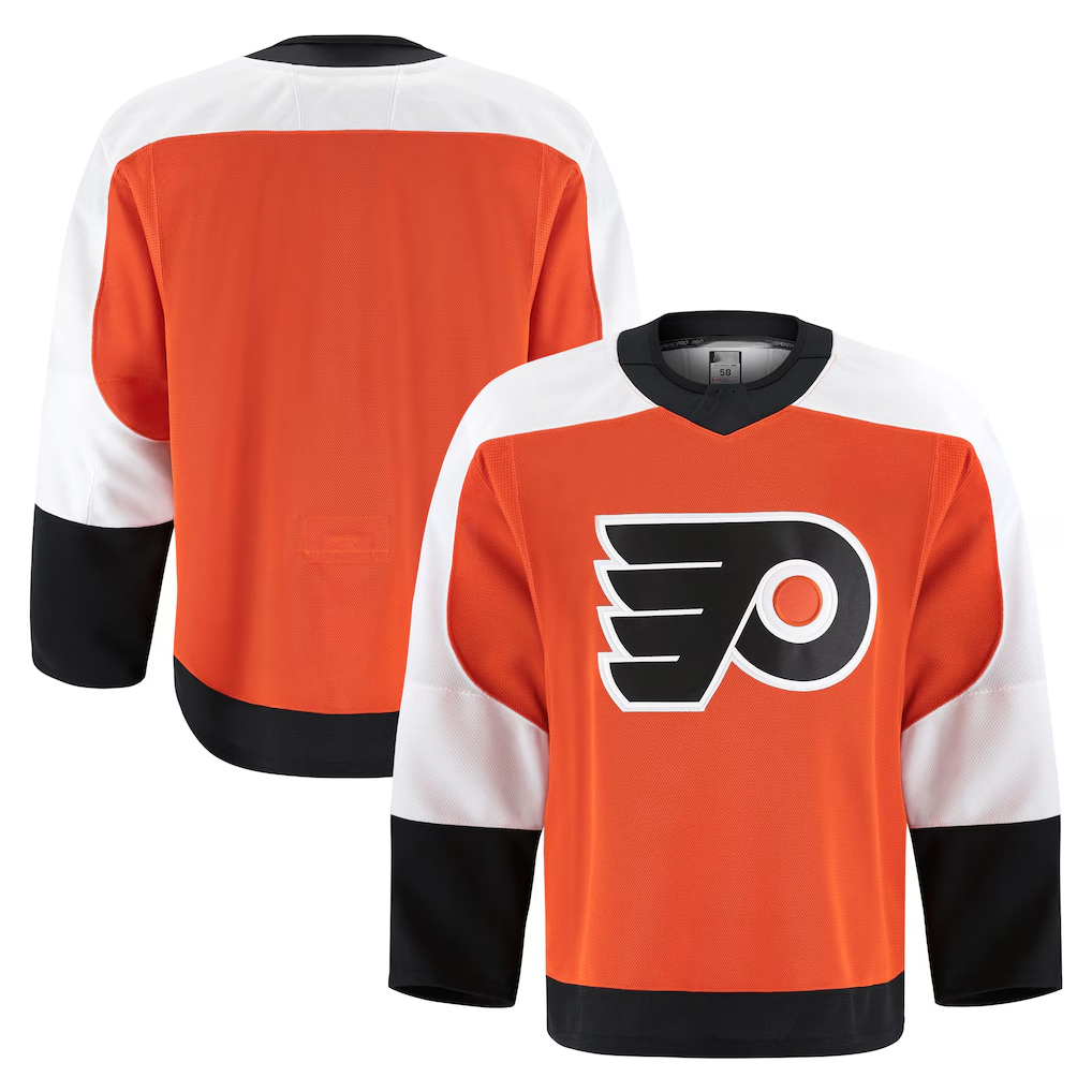 Trusc P.Flyers Orange Home Authentic Pro Jerseys