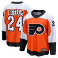 Trusc P.Flyers #24 Nick Seeler Orange Home Practice Jerseys