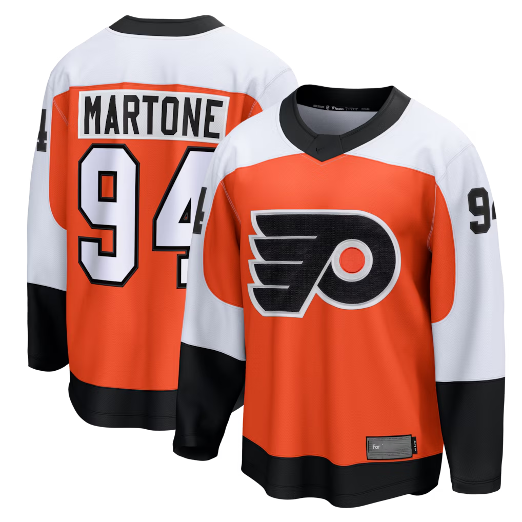 Trusc P.Flyers #94 Porter Martone Orange Breakaway Jerseys