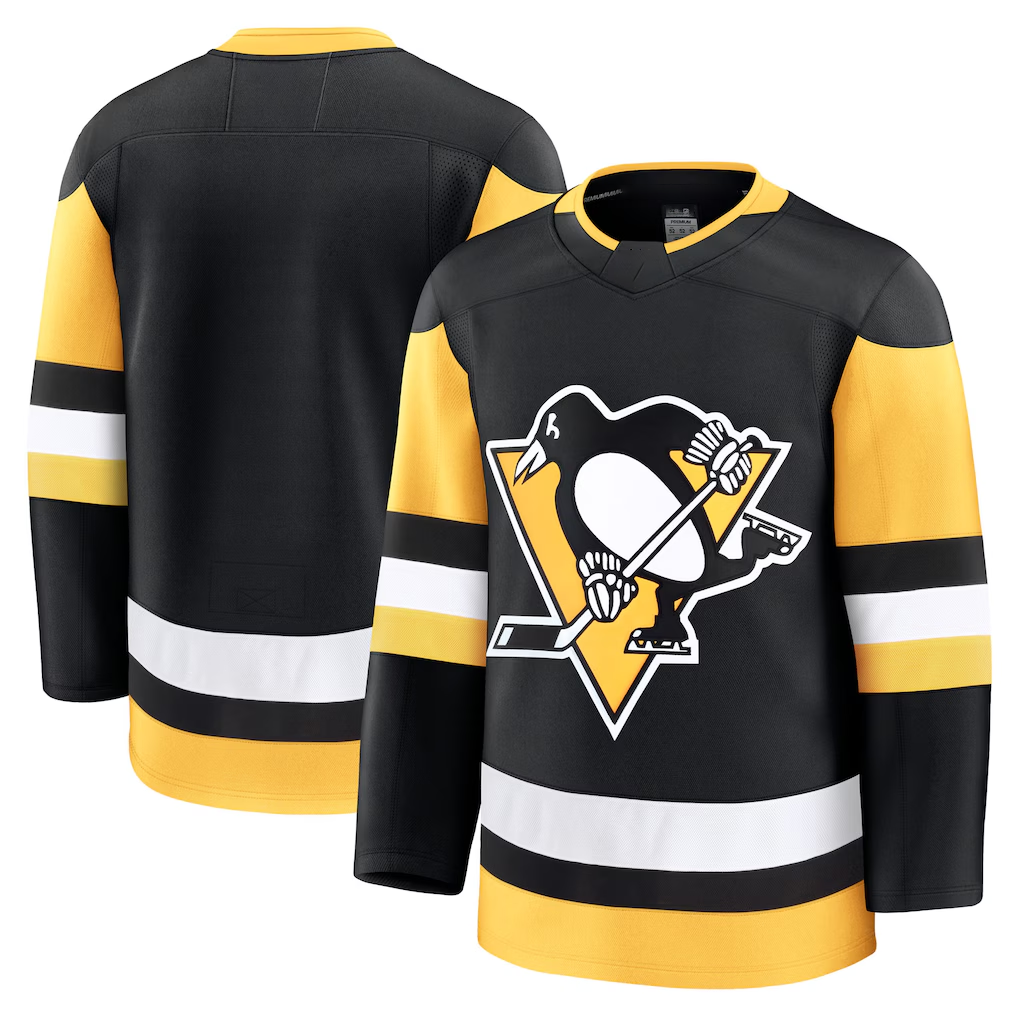 Trusc P.Penguins Black 2024 Military Appreciation Practice Jerseys