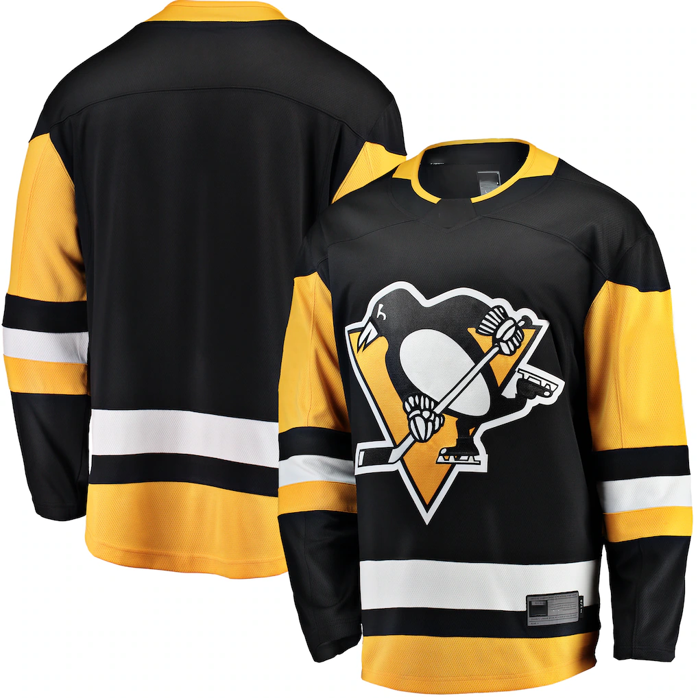 Trusc P.Penguins Black Breakaway Home Jerseys