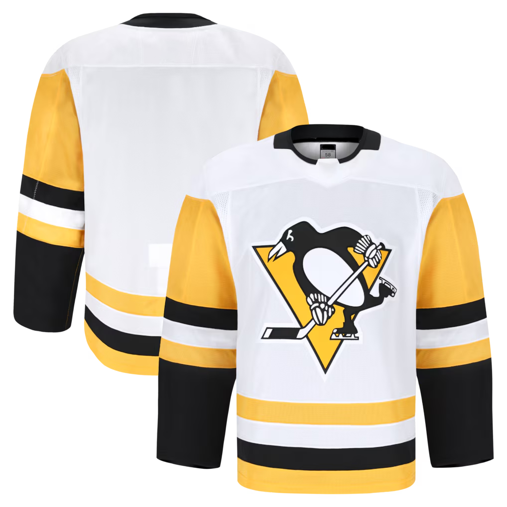 Trusc P.Penguins White Away Premium Jersey