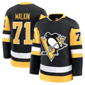 Trusc P.Penguins #71 Evgeni Malkin Black Home Premium Jerseys