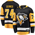 Trusc P.Penguins #74 Stuart Skinner Black Home Breakaway Jerseys