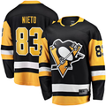 Trusc P.Penguins #83 Matt Nieto Black Home Breakaway Jerseys