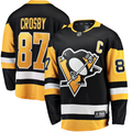 Trusc P.Penguins #87 Sidney Crosby Black Captain Patch Home Breakaway Jerseys