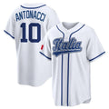 Trusc P.Phillies #10 J.T. Realmuto Player White 2026 World Classic Limited Stitched Jerseys