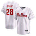 Trusc P.Phillies #28 Alec Bohm Player White Home Limited Stitched Jerseys