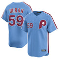 Trusc P.Phillies #59 Jhoan Duran Player Light Blue Home Limited Stitched Jerseys
