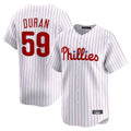 Trusc P.Phillies #59 Jhoan Duran Player White Home Limited Stitched Jerseys