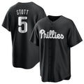 Trusc P.Phillies #5 Bryson Stott Player Black Alt Fashion Home Game Stitched Jerseys