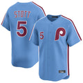 Trusc P.Phillies #5 Bryson Stott Player Light Blue Home Limited Stitched Jerseys