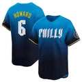 Trusc P.Phillies #6 Ryan Howard Player Blue City Connect Home Limited Stitched Jerseys