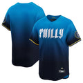 Trusc P.Phillies Blank Player Blue City Connect Home Limited Stitched Jerseys