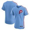 Trusc P.Phillies Blank Player Light Blue Home Limited Elite Stitched Jerseys