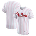 Trusc P.Phillies Blank Player White Home Limited Elite Stitched Jerseys