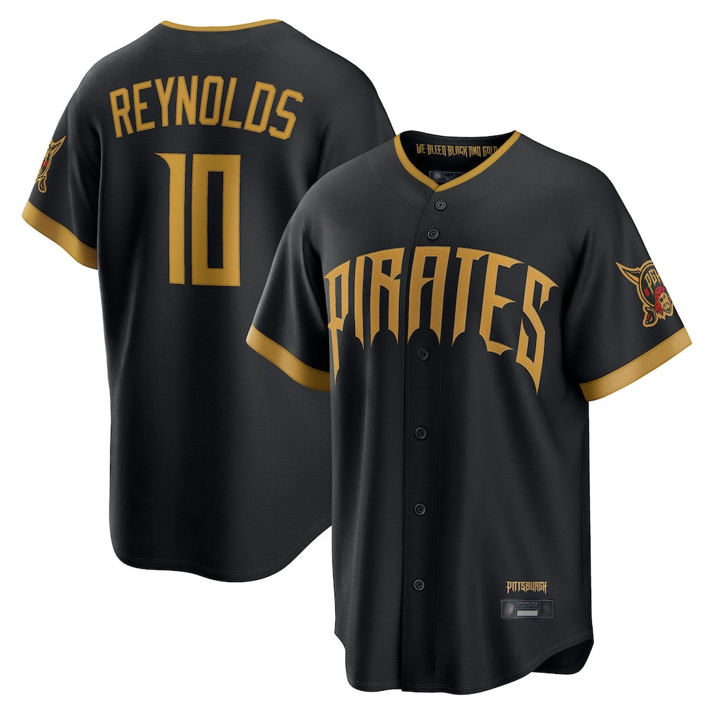 Trusc P.Pirates #10 Bryan Reynolds Player Black 2026 City Connect Home Game Stitched Jerseys