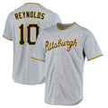 Trusc P.Pirates #10 Bryan Reynolds Player Gray Road Home Game Stitched Jerseys