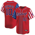 Trusc P.Pirates #10 Bryan Reynolds Player Red 2025 Independence Day Vapor Premier Limited Stitched Jerseys