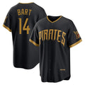 Trusc P.Pirates #14 Joey Bart Player Black 2026 City Connect Home Game Stitched Jerseys