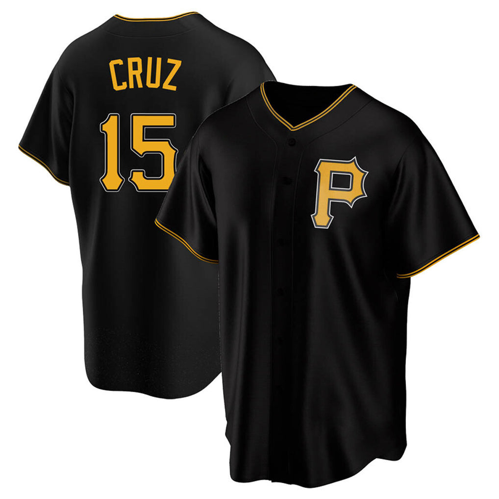 Trusc P.Pirates #15 Oneil Cruz Player Black Alternate 2025 Home Game Stitched Jerseys