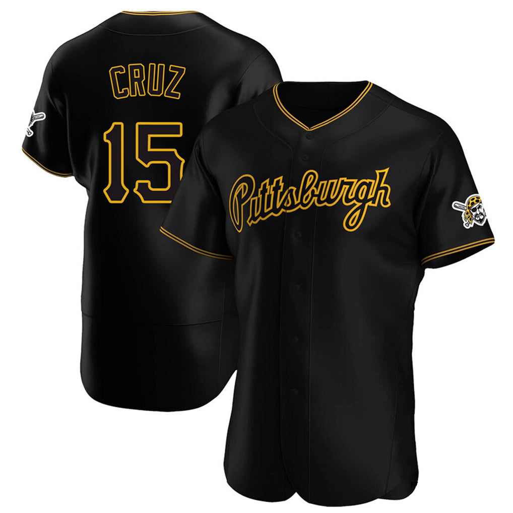 Trusc P.Pirates #15 Oneil Cruz Player Black Home Limited Elite Stitched Jerseys
