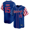 Trusc P.Pirates #15 Oneil Cruz Player Royal 2025 Independence Day Vapor Premier Limited Stitched Jerseys
